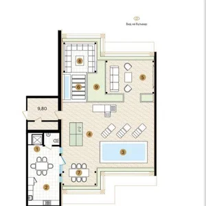 Фото 3 5-комн. квартира в Mirabad Avenue