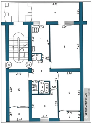 Фото 1 3-комн. квартира в Ц-2